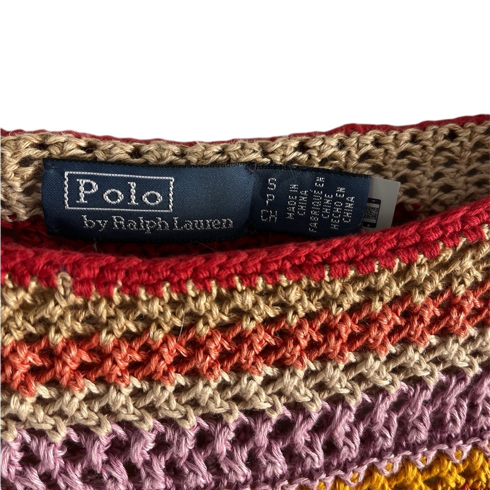 Ralph Lauren Colorful Striped Sweater - Picture 3 of 4